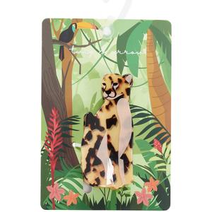 Womens Twig & Arrow Leopard Claw Clip alternate view