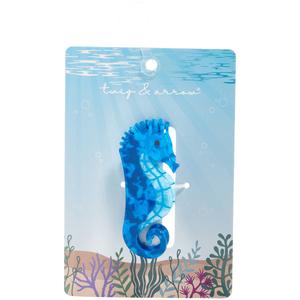 Womens Twig & Arrow Seahorse Hair Claw Clip