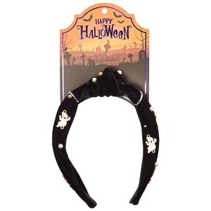 Womens Book of Spells Ghost Black Headband