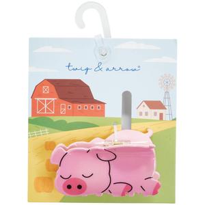 Womens Twig & Arrow Farm Pig Claw Clip