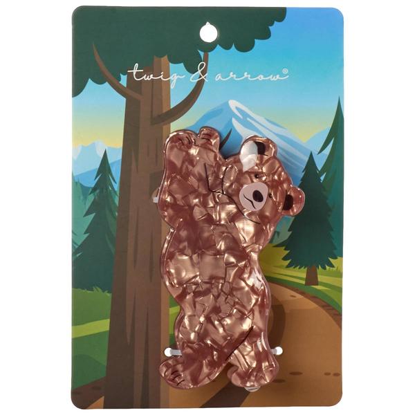 Womens Twig & Arrow Bear Claw Clip