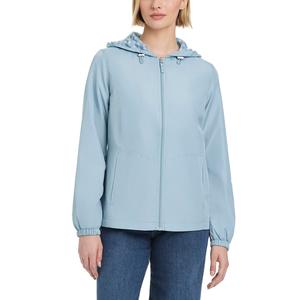 Petite d.e.t.a.i.l.s Windbreaker with Gingham Lining alternate view