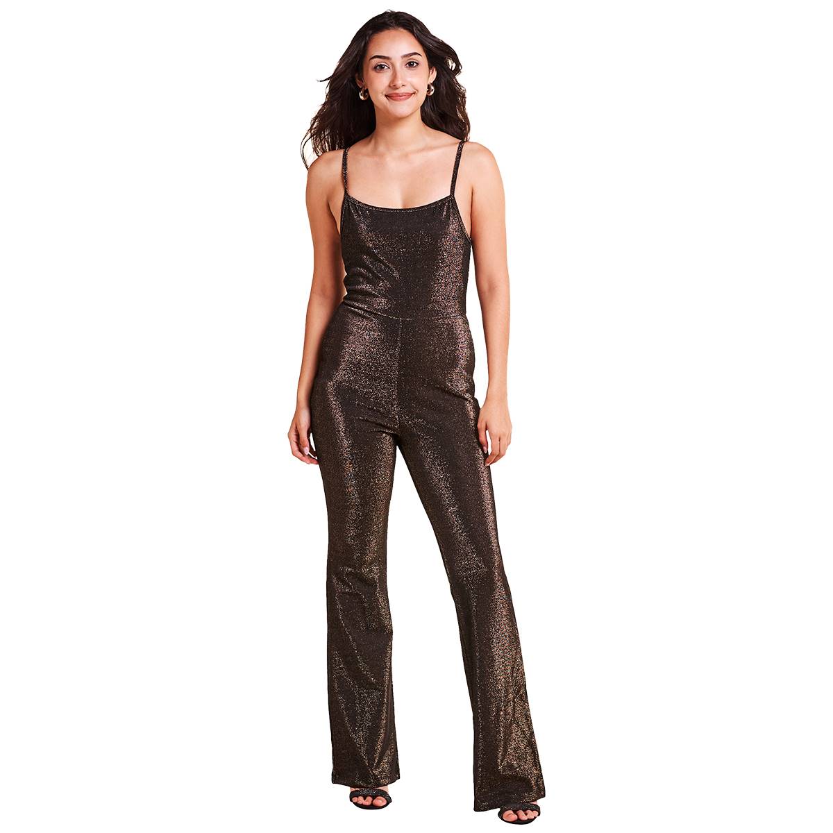 Juniors Madden Girl Flare Cami Jumpsuit