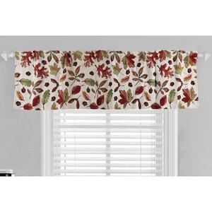 Allover Leaf Tapestry Valance - 54x15