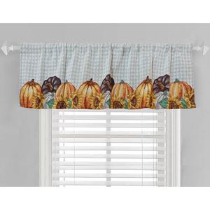 Pumpkins & Sunflower Valance - 54x15
