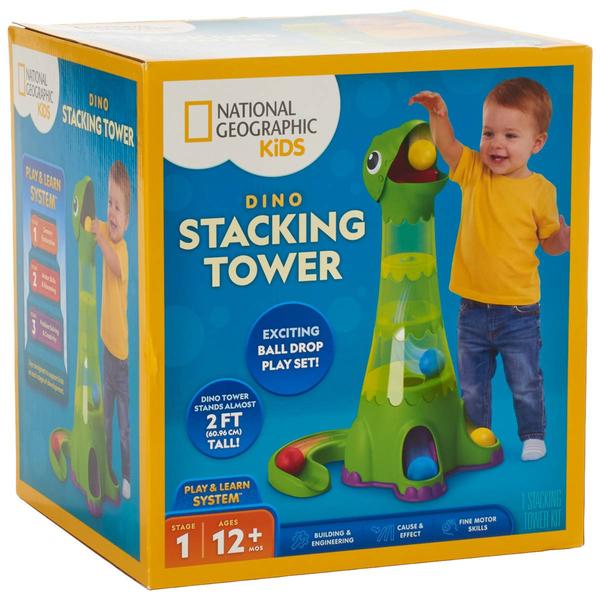 National Geographic Stack & Drop Dino Tower