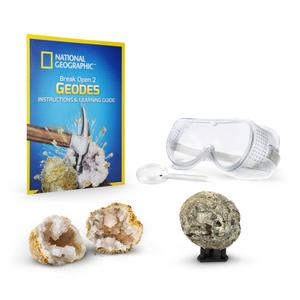 National Geographic(tm) 2pc. Brake Your Own Geode Set alternate view