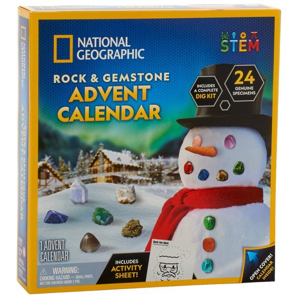 National Geographic(tm) Rock & Gemstone Advent Calendar