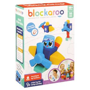 Blockaroo(tm) Magnetic Foam Building Blocks - Plane
