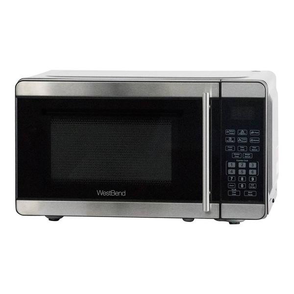 West Bend(R) 0.9 cu. ft. Microwave - Stainless Steel