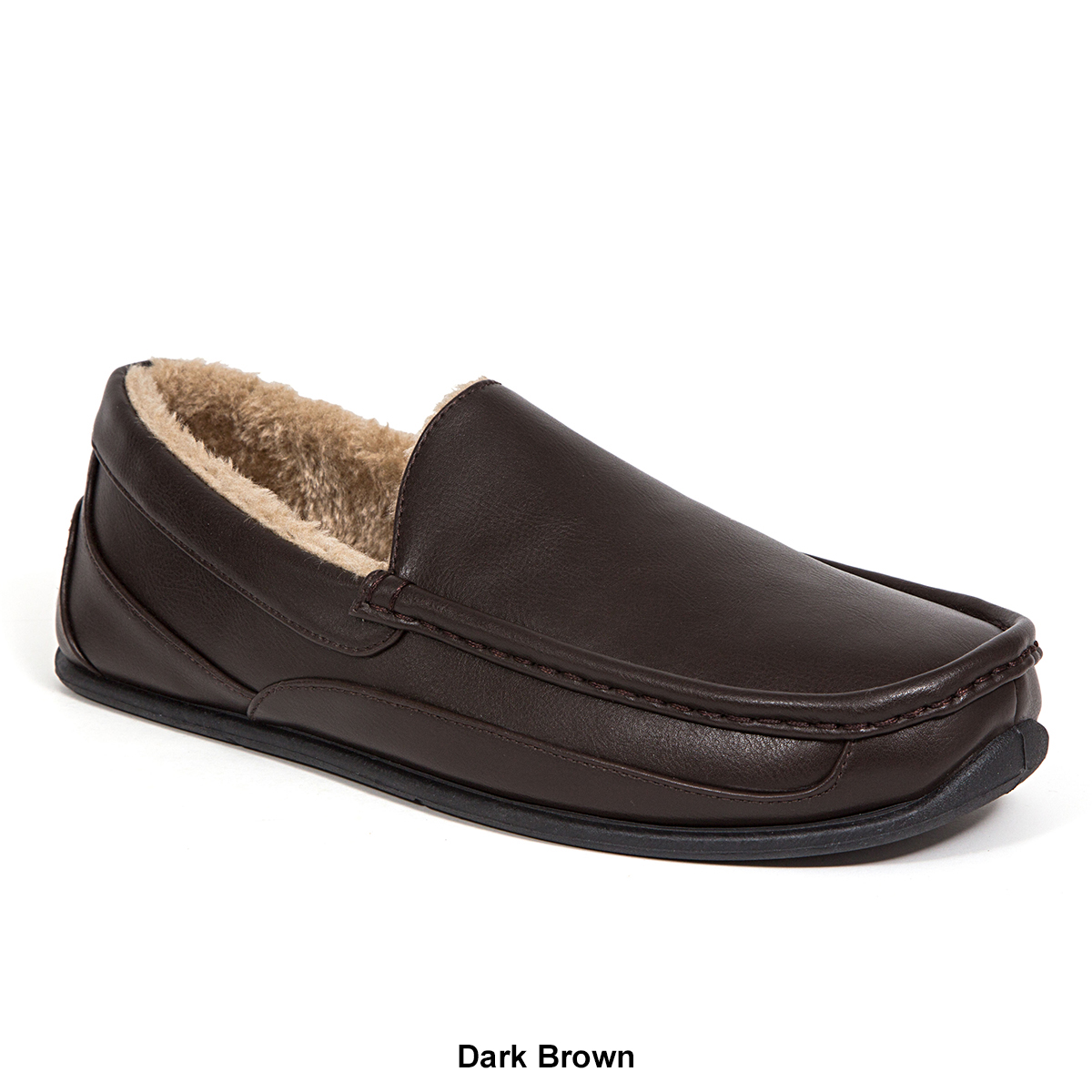 Mens Deer Stags(R) Slipperooz Cushioned Cozy Moccasin Slippers