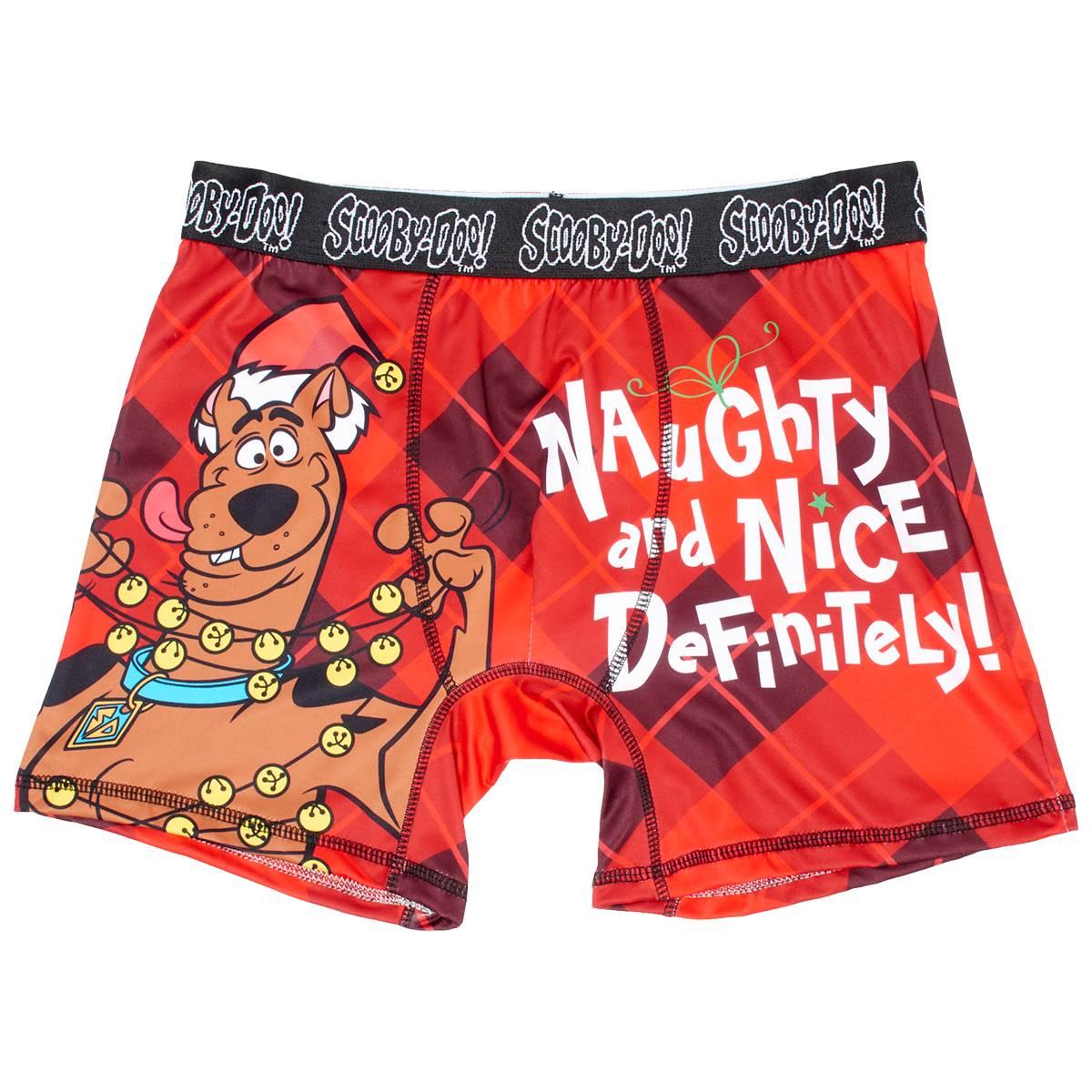 Mens Handcraft Scooby Doo! Christmas Boxer Briefs