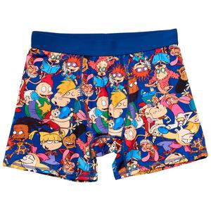 Mens Handcraft Nickelodeon(tm) Boxer Briefs - Blue