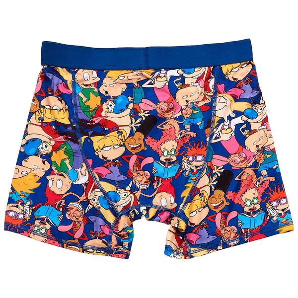 Mens Handcraft Nickelodeon(tm) Boxer Briefs - Blue alternate view