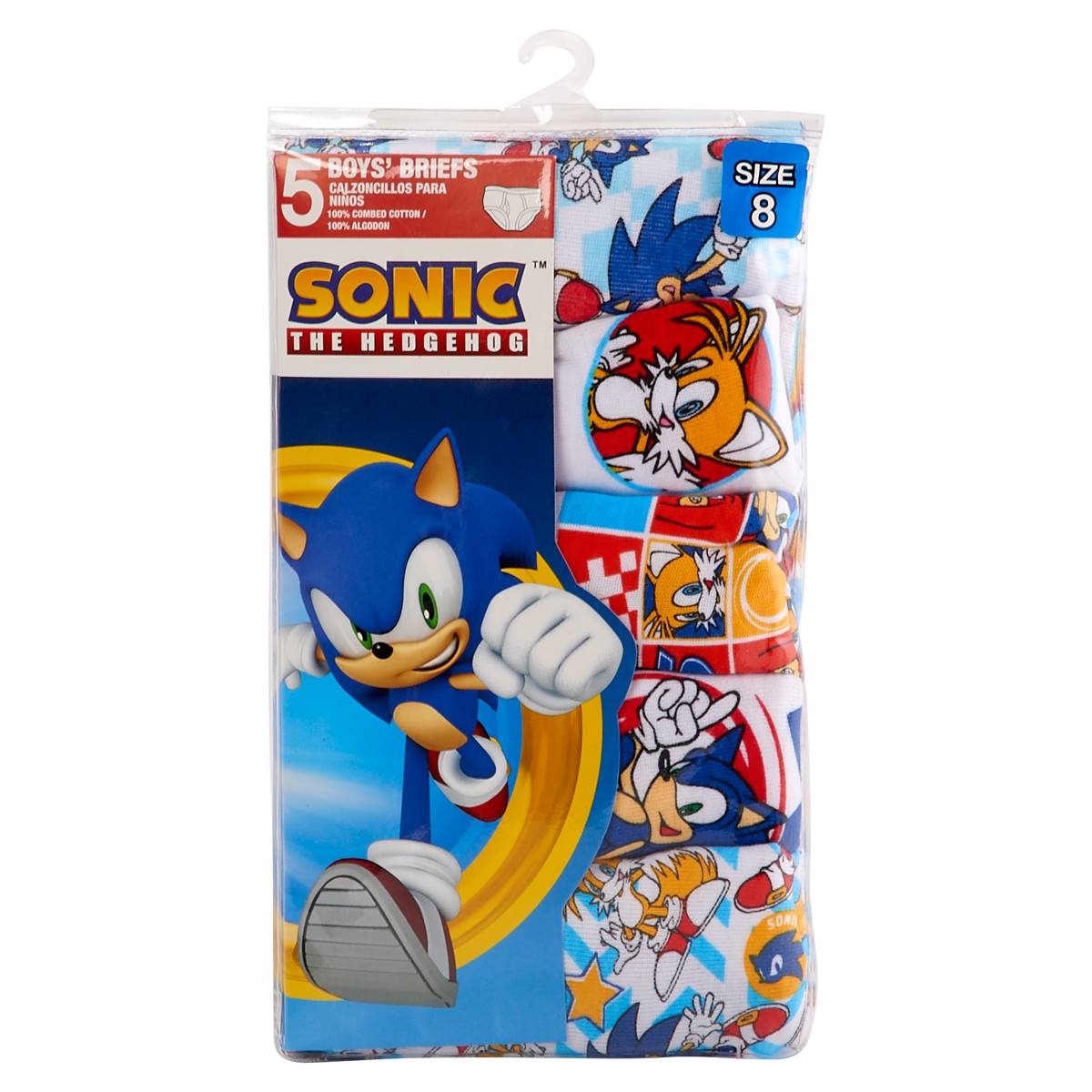 Boys Sonic 5pk. Briefs