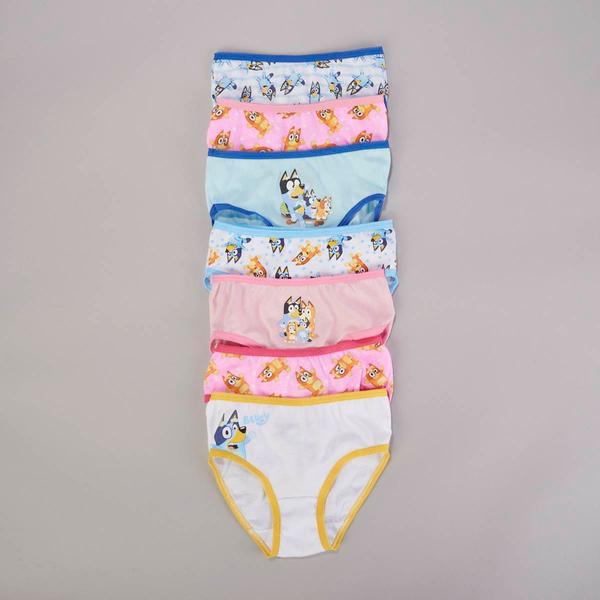 Girls 7pk. Bluey Cotton Underwear