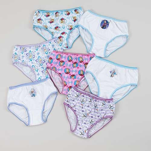 Girls Disney 7pk. Frozen Underwear