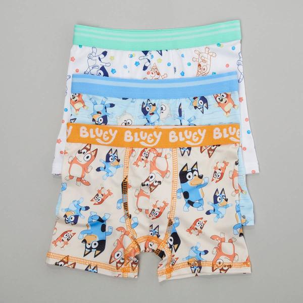 Toddler Boy Bluey 3pk. Athletic Boxer Brief Underwear