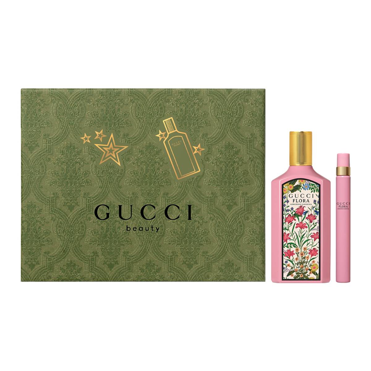 Gucci Flora Gorgeous Gardenia Eau De Parfum 2pc. Gift Set