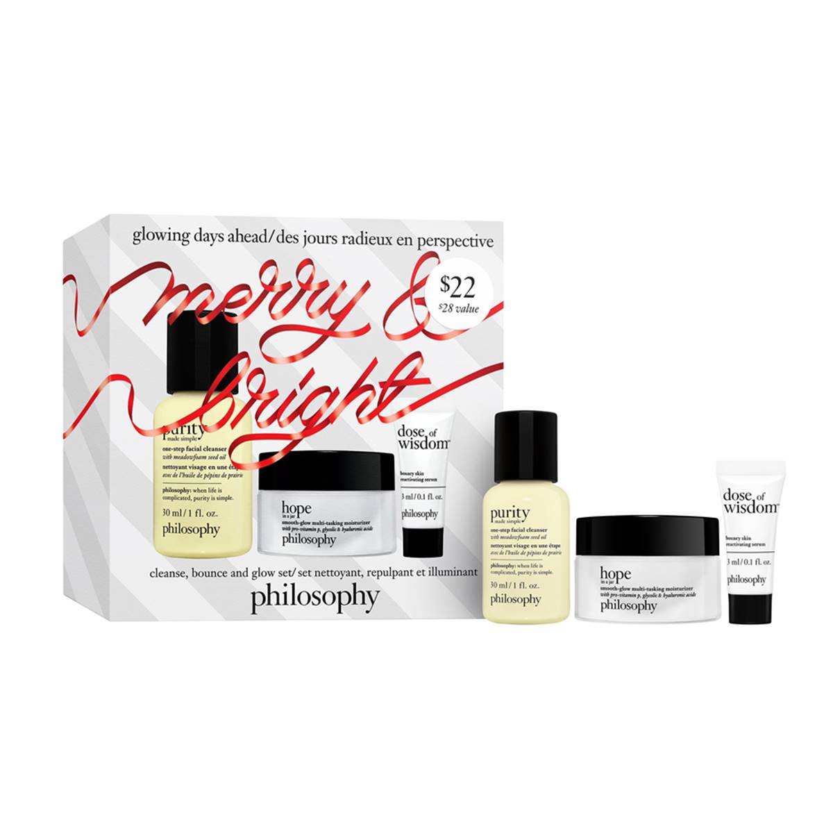 Philosophy 3pc. Glowing Days Ahead Skincare Gift Set