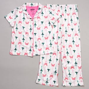 Girls Wicked 2pc. Short Sleeve Witch Elements Pajama Set