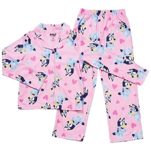 Girls Bluey Playtime Heart 2pc. Fleece Pajama Set alternate view