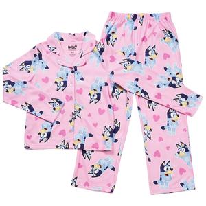 Girls Bluey Playtime Heart 2pc. Fleece Pajama Set alternate view