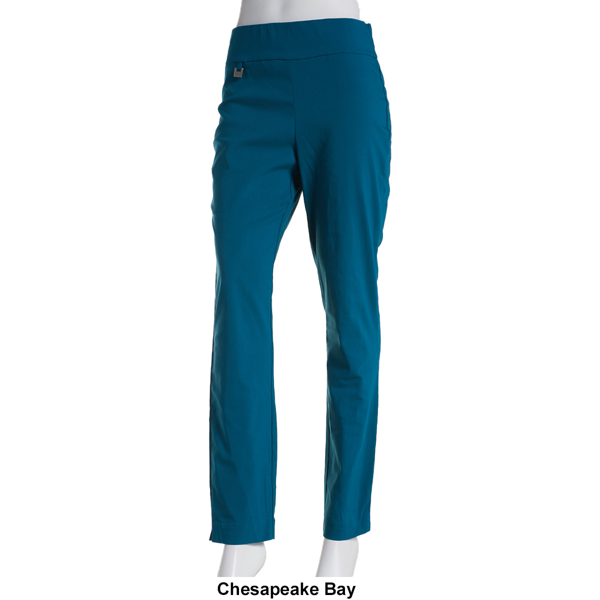 Womens Preswick & Moore(R) Pull On Solid Millennium Pants