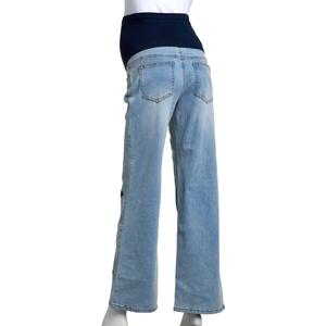 Womens Zoe + Phoebe Over The Belly All Over Heart Maternity Jeans alternate view