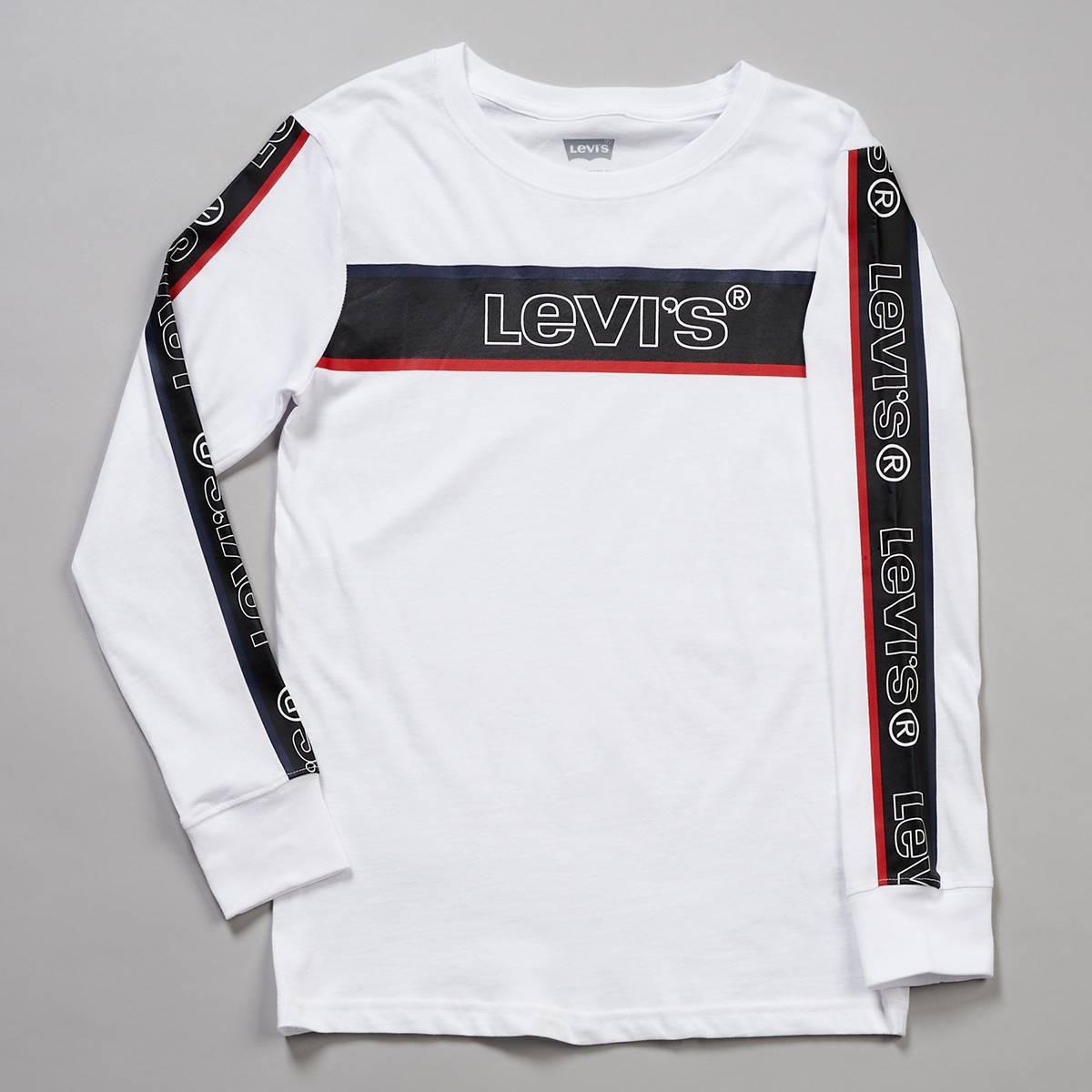 Boys (8-20) Levi's(R) Long Sleeve Graphic Tee - White