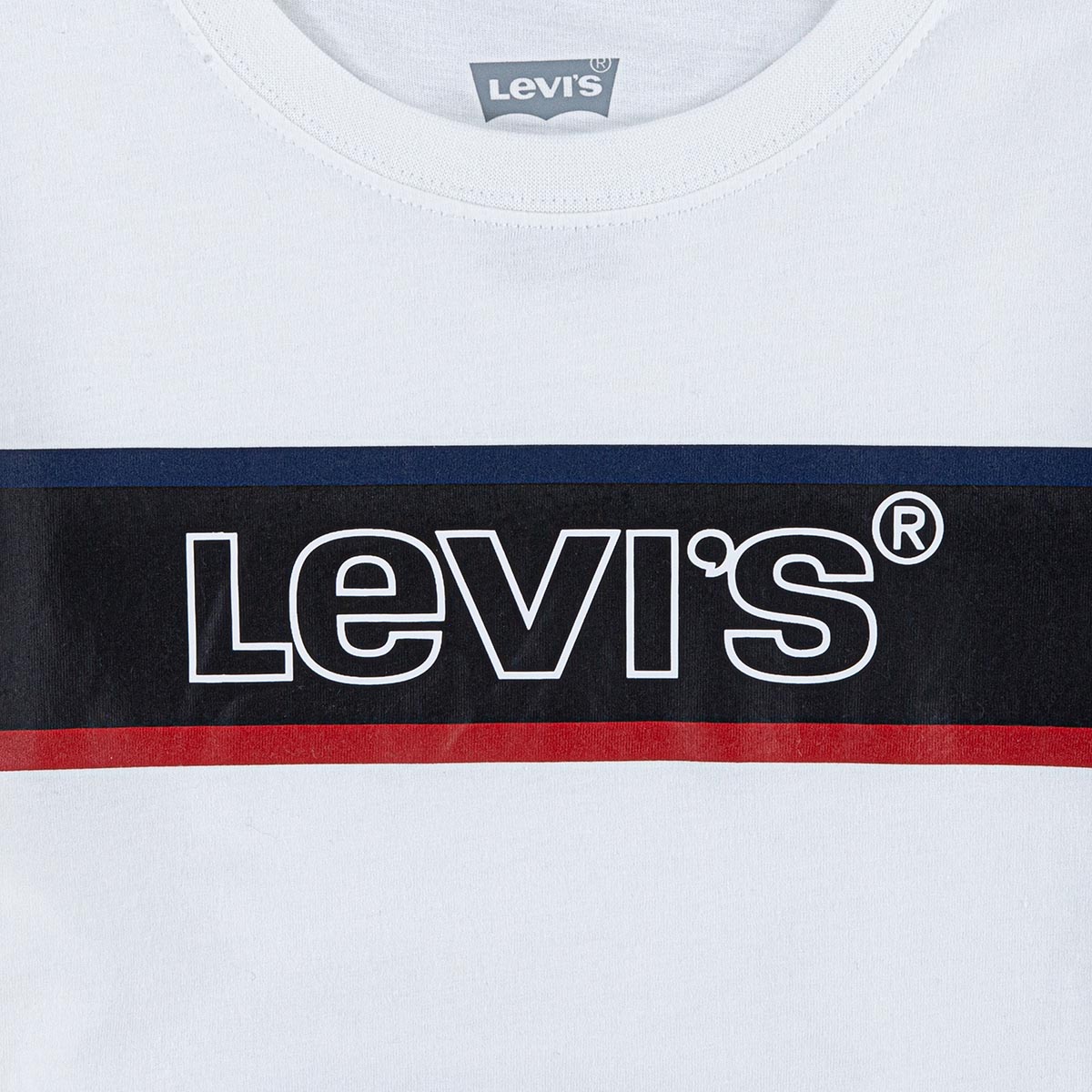 Boys (8-20) Levi's(R) Long Sleeve Graphic Tee - White