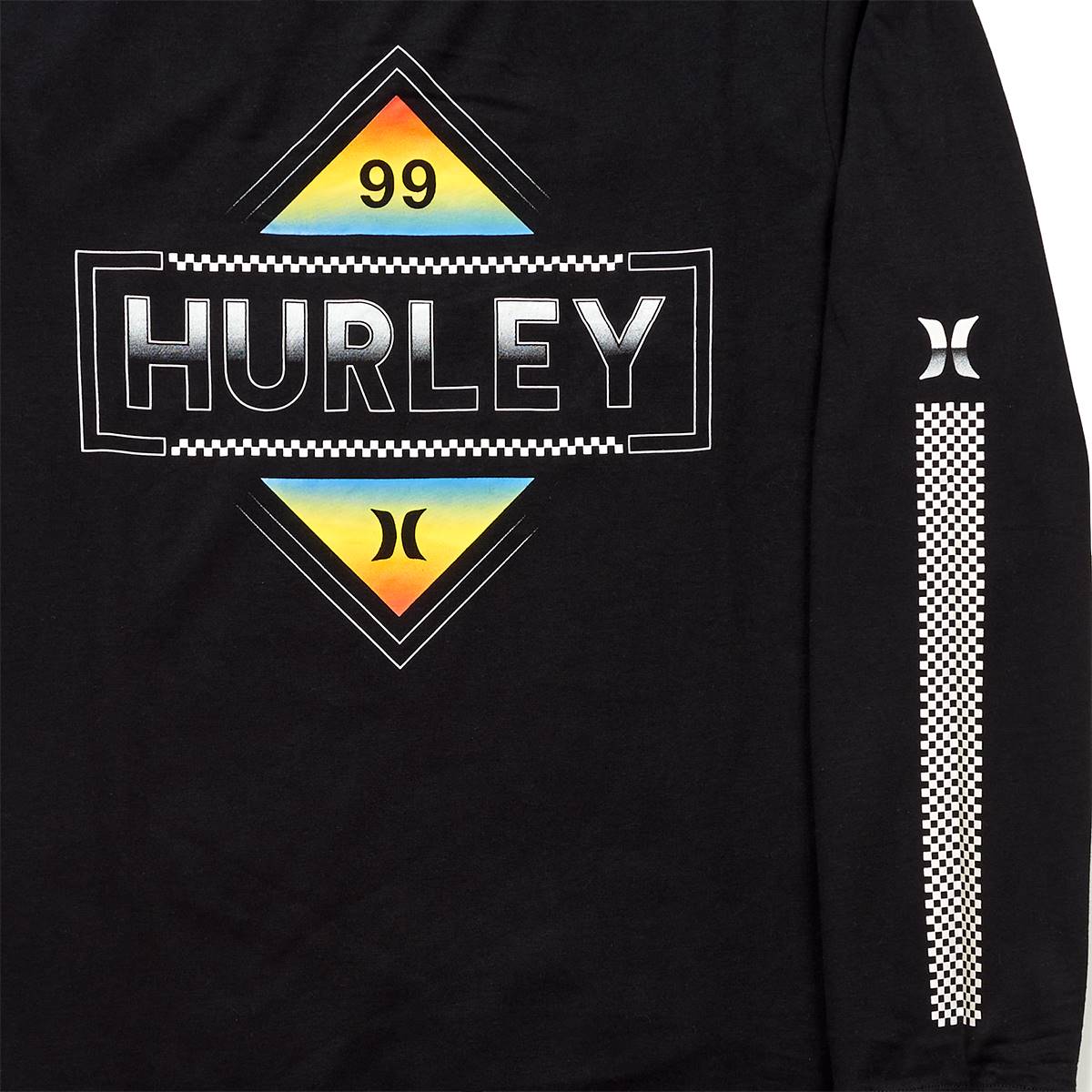 Boys (8-20) Hurley Checkered Long Sleeve Tee