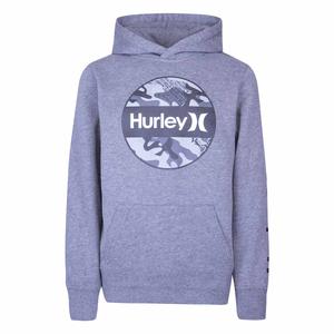 Boys (8-20) Hurley Camo Pullover Hoodie - Charcoal