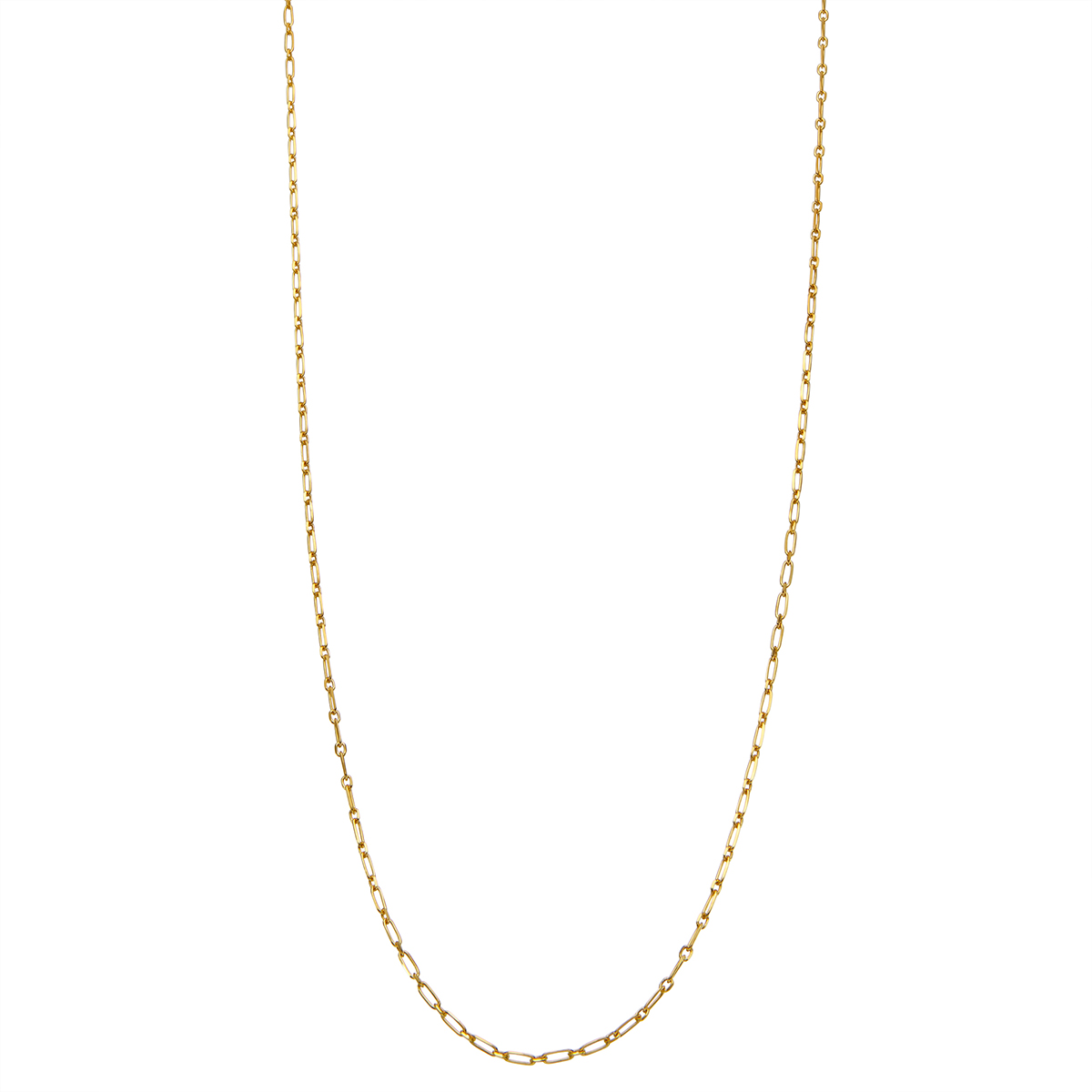 Danecraft 20in. Tiny Paperclip Chain Necklace