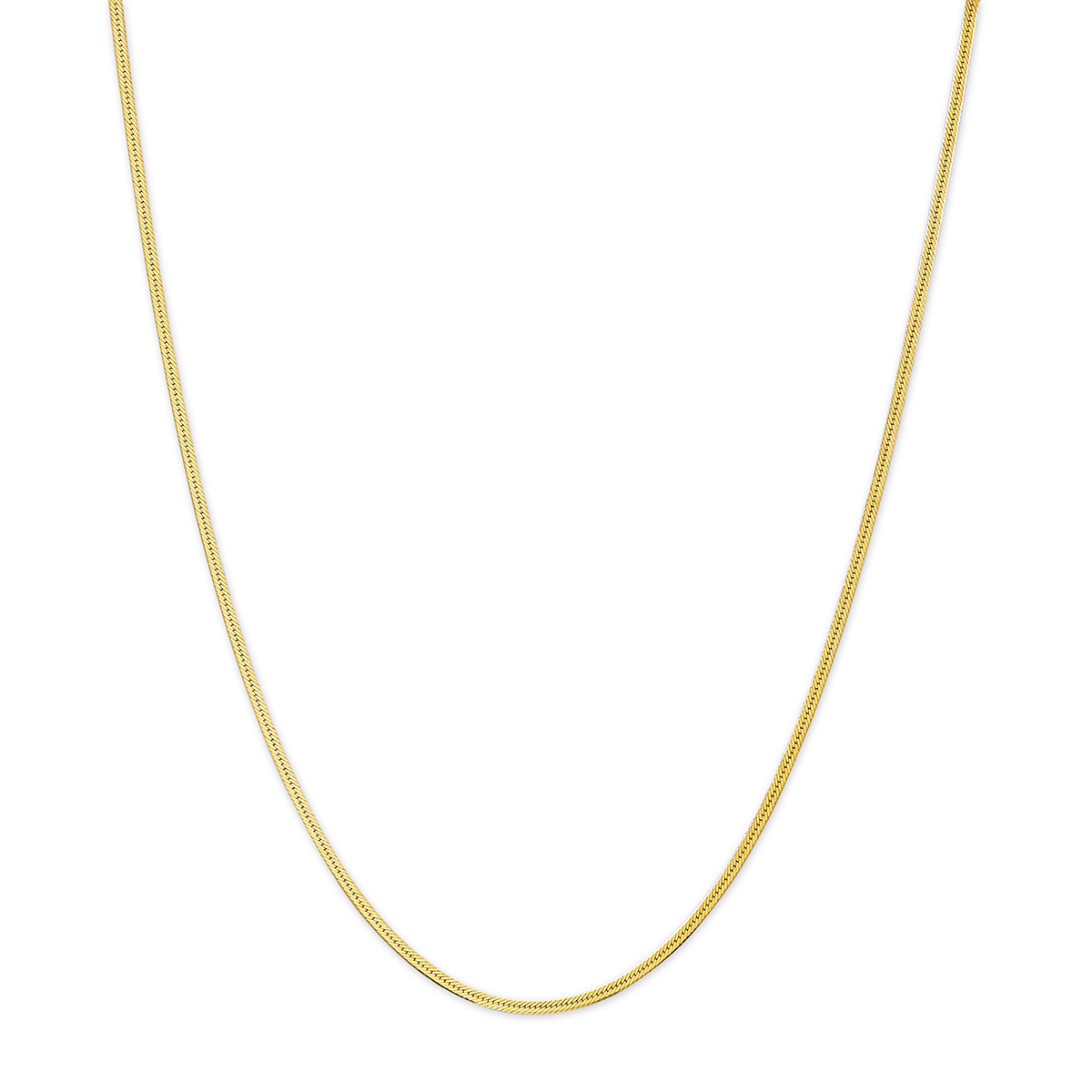 Danecraft 18in. Herringbone Chain Necklace