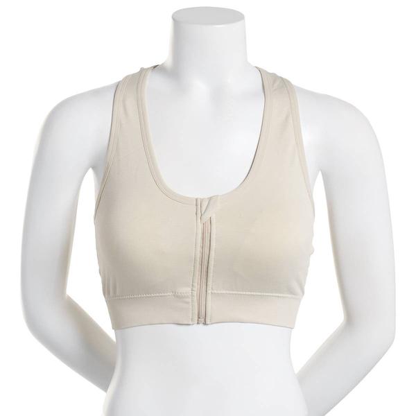 Womens Shadow Sport Seamless Zip Front Sports Bra alternate view