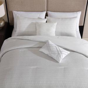 Tahari Home Marguerite 5pc. Grey Jacquard Comforter Set alternate view