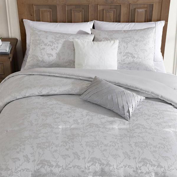 Tahari Home Nikka 5pc. Jacquard Floral Reversible Comforter Set alternate view