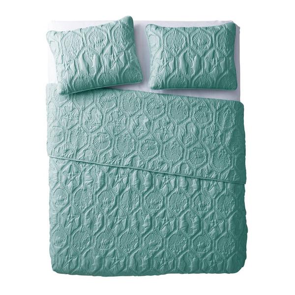 VCNY Home Shore Embossed 3pc. Quilt Set alternate view