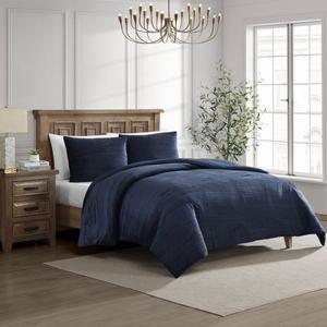 Tahari Zadie Soft Crinkle Velvet 3pc. Comforter Set