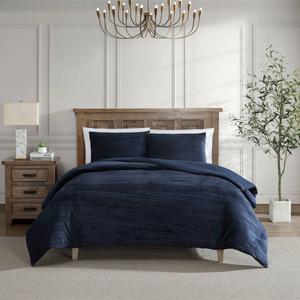 Tahari Zadie Soft Crinkle Velvet 3pc. Comforter Set alternate view