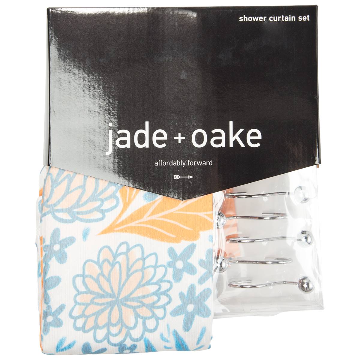 Jade & Oake Sunflowers 13pc. Shower Curtain Set