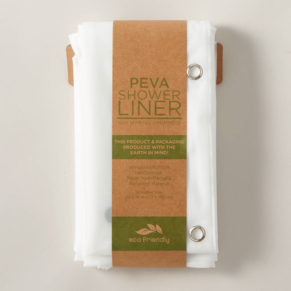Eco Friendly PEVA Shower Curtain Liner