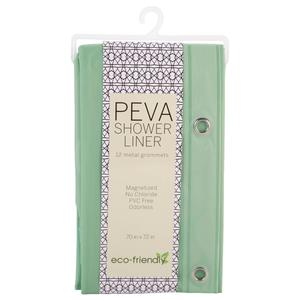 Sultan's Linens PEVA Shower Curtain Liner alternate view