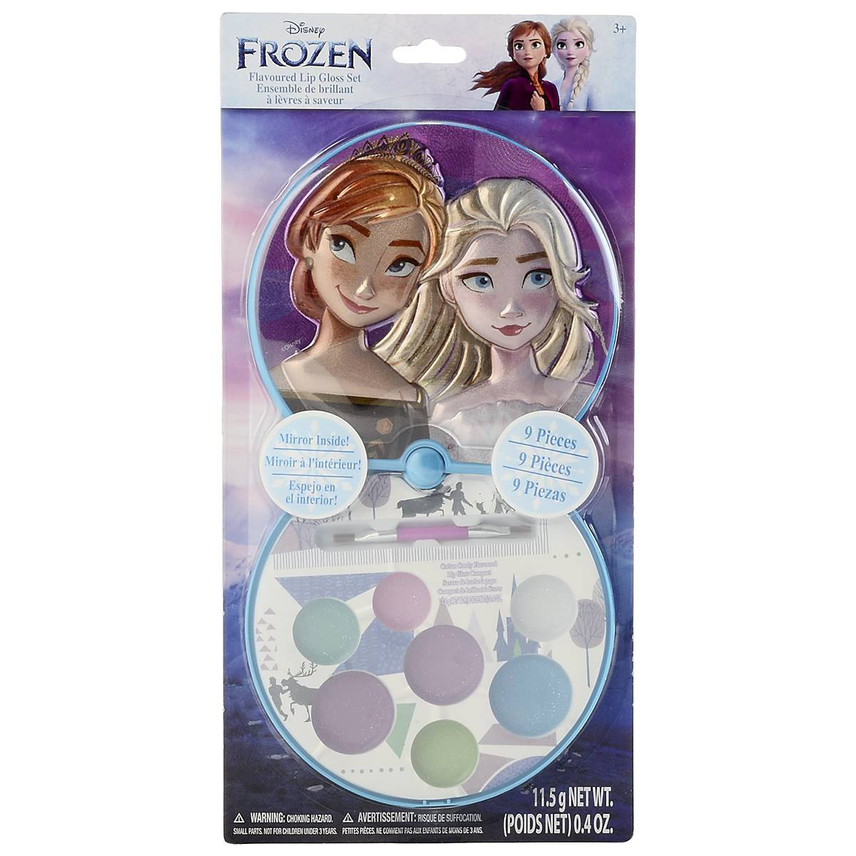 Girls Disney Frozen(c) Circle Slide Lip Balm Compact