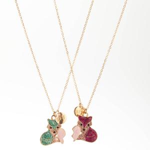 Kids Lil' Ashley 2pc. BFF Fox Pendant Necklace Set