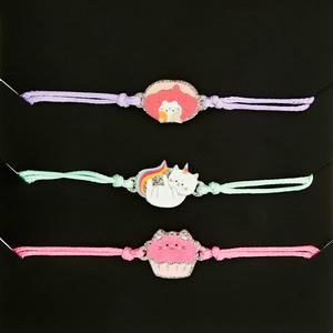 Kids Lil' Ashley 3pc. Kitten Treats Adjustable Bracelets