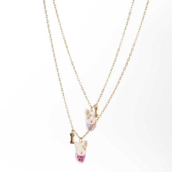 Kids Lil' Ashley 2pc. BFF Dog Pendant Necklace Set