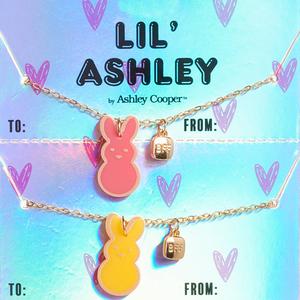 Kids Lil' Ashley Gold-Tone Bunny BFF Charms Layered Necklace Set