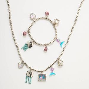 Kids Lil' Ashley Under the Sea Charm Necklace & Bracelet Set
